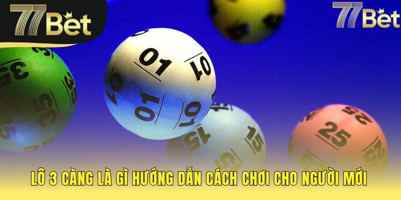 Lô 3 càng tính 3 số cuối của mọi giải trong bảng kết quả